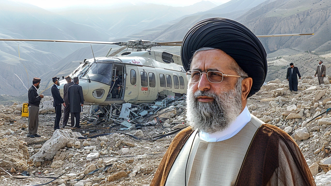 Helicóptero que transportaba al presidente iraní Ebrahim Raisi y al ministro de Asuntos Exteriores se estrella en terreno montañoso