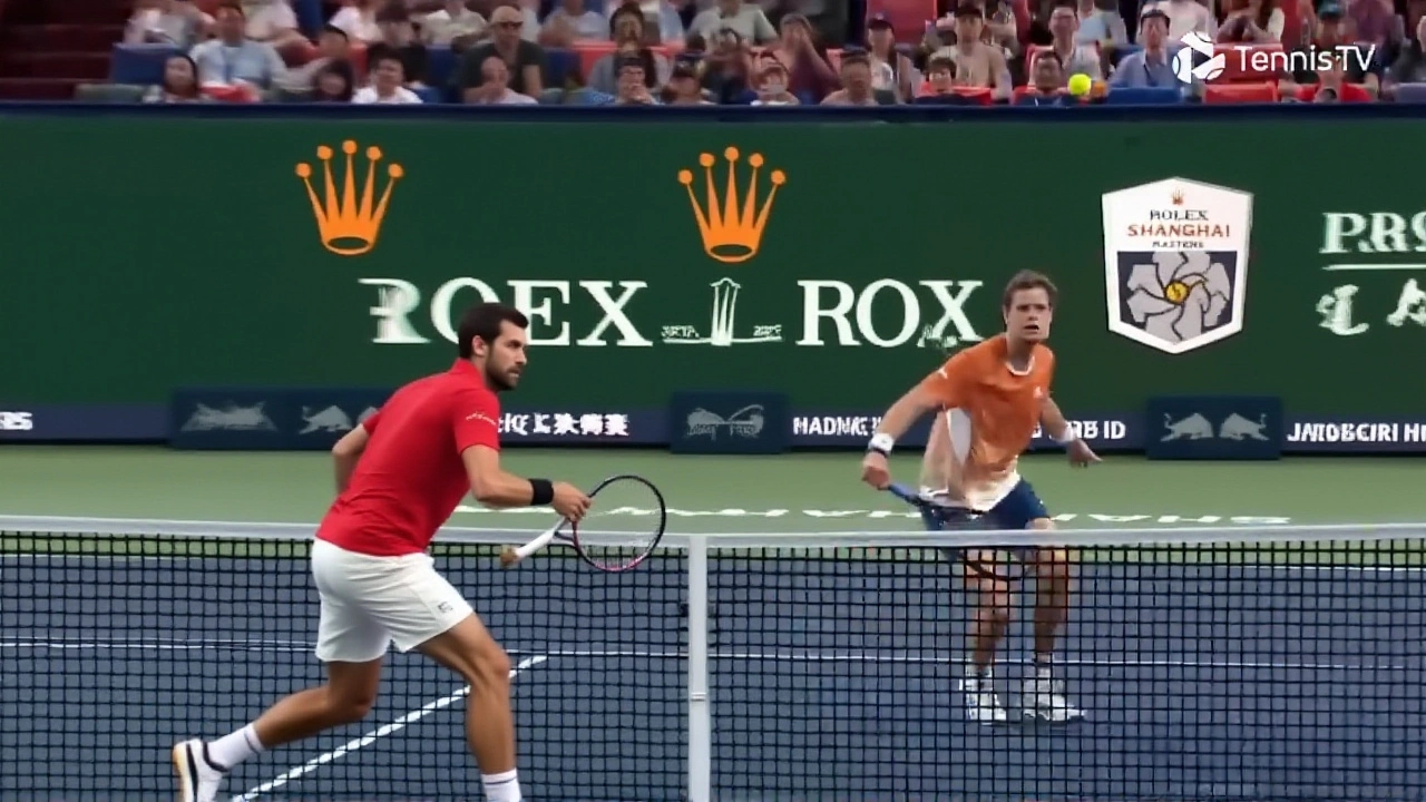 Novak Djokovic supera problemas físicos y vence a Yannick Hanfmann en Shanghai