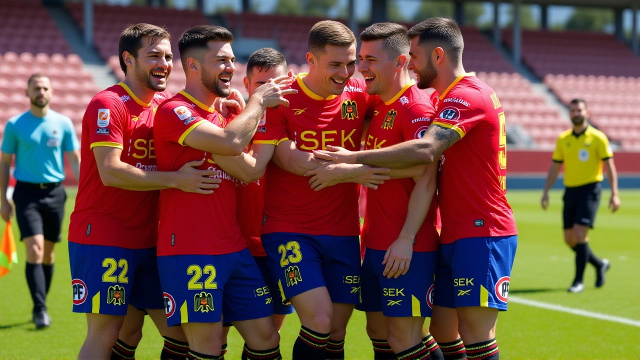 Reacción de los protagonistas y la afición